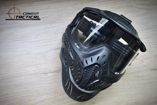 Careta HK Army HSTL Negra | Lente Transparente Canchera