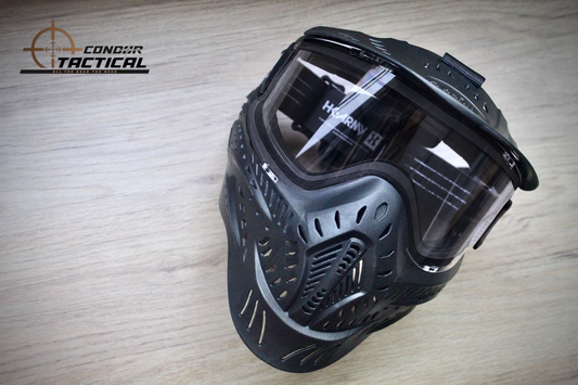 Careta HK Army HSTL Negra | Lente Thermal Transparente