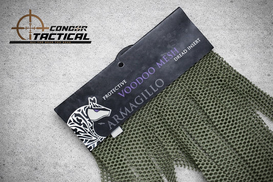 Armagillo Voodoo Mesh Dread Inserts - Tropic Green