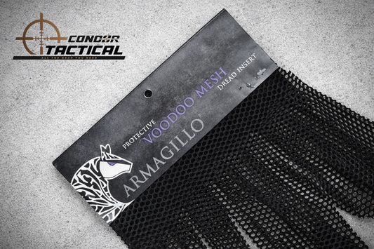 Armagillo Voodoo Mesh Dread Inserts - Black