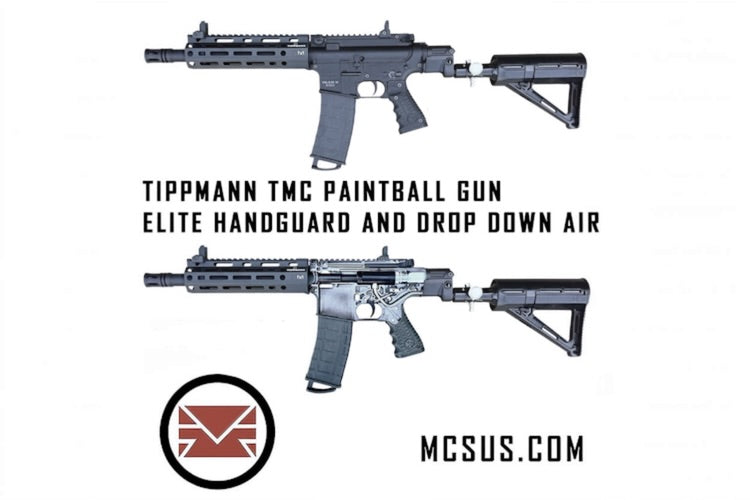 Adaptador de aire MCS + Drop Down ASA para Tippmann TMC
