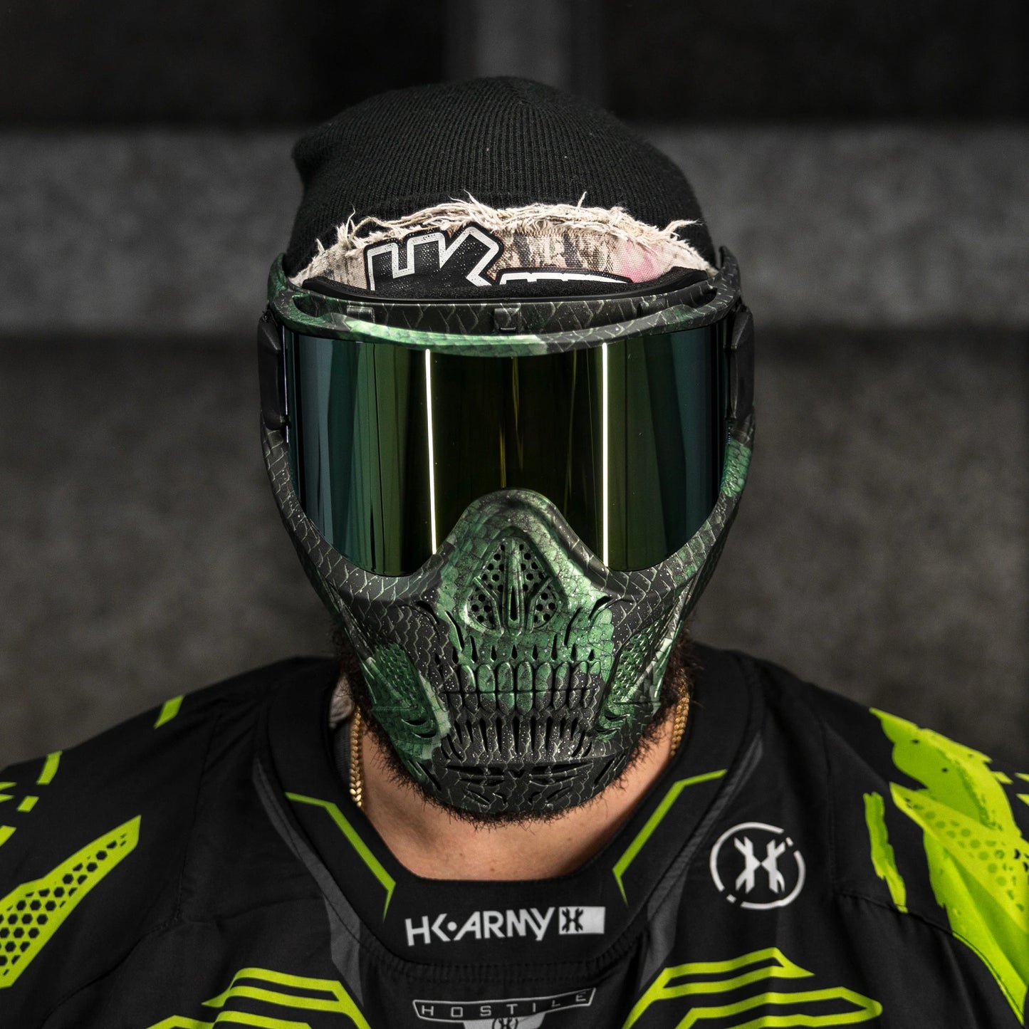 Nueva HSTL Skull - Snake Green