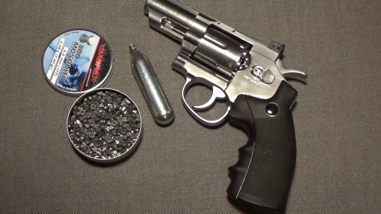 Revolver Diabolos LEGENDS S25 2.5" CAL 4.5mm