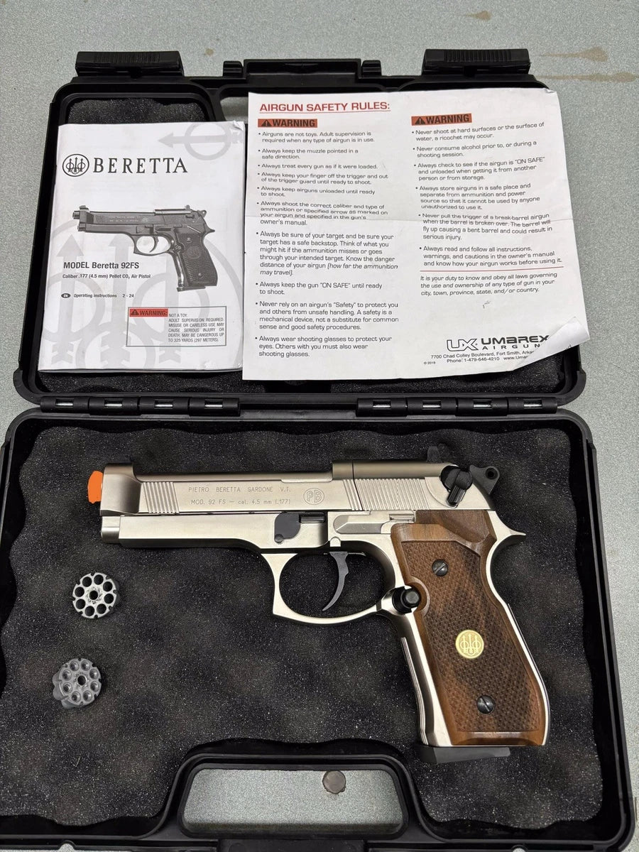 Pistola Diabolos BERETTA MOD 92FS CAL 4.5mm