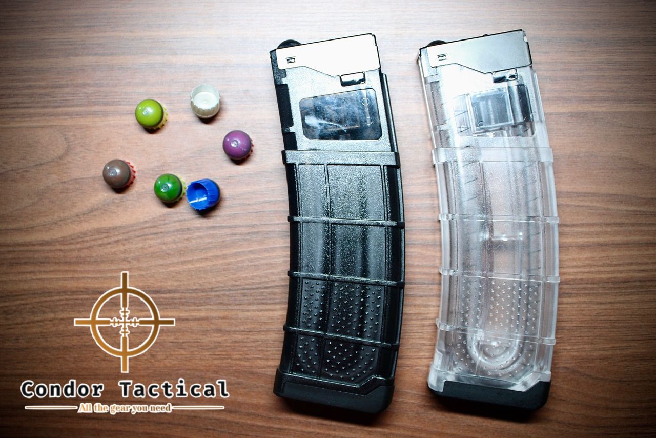 20 Round Magazine V2 - Smoke &amp; Clear + 10 FSR